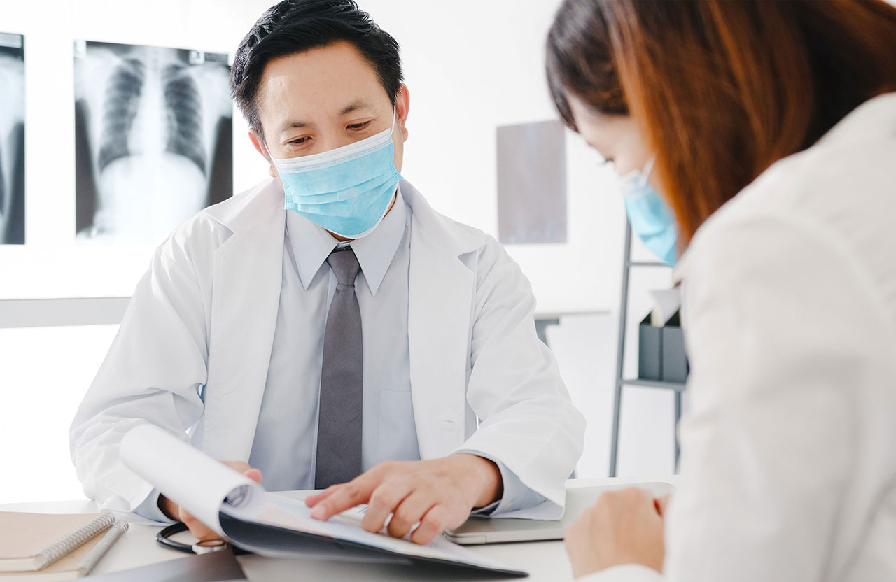 Consultation/advice base on patient condition